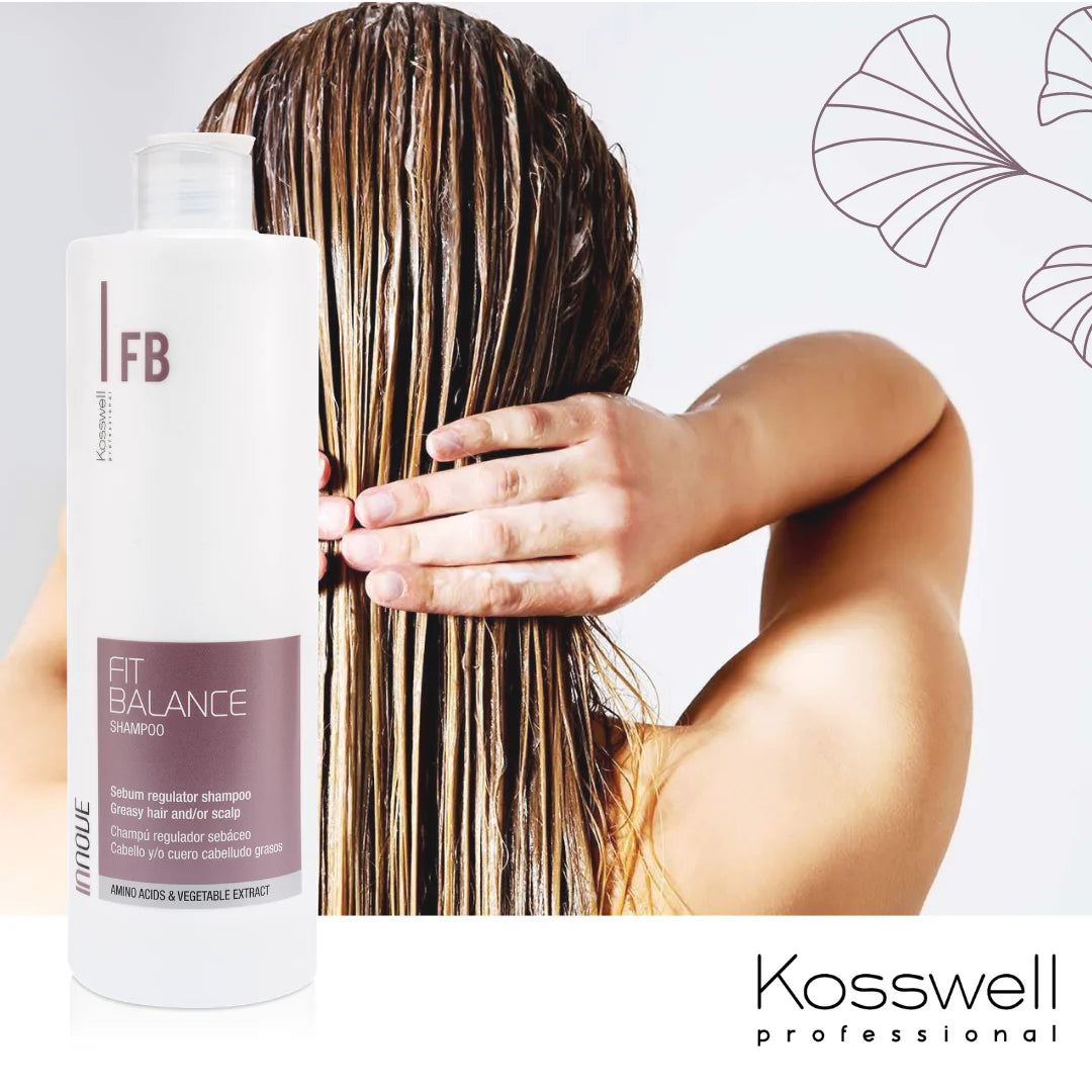 Fit Balance Shampoo Cabello Graso Kosswell 1000 ml.