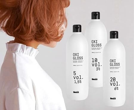 Oxigloss Crema oxidante 5, 20 y 30 vol. Glossco Profesional