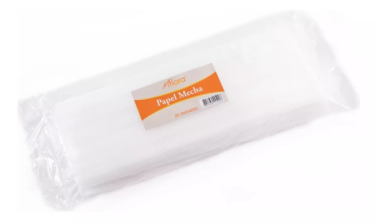 Papel de Espuma para Mechas y Decoloración