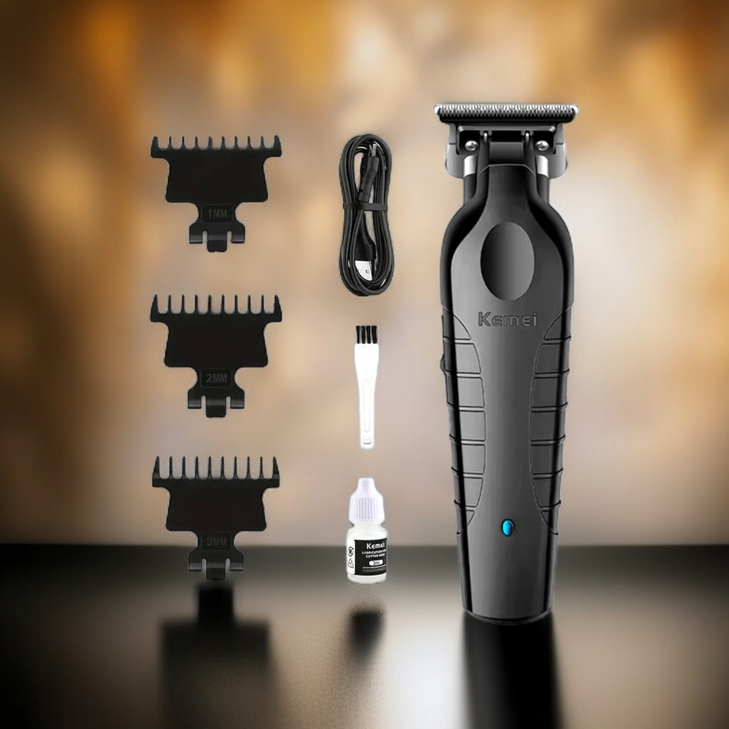 Pack Barberia Trimmer KM 2299 y Shaver KM 1102.