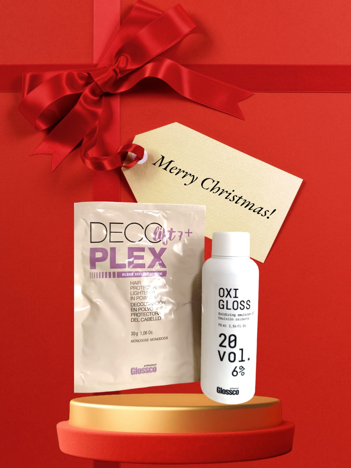 Deco Plex Lift 7 sobre 30g + Oxigloss 75 ml. KIT Glossco