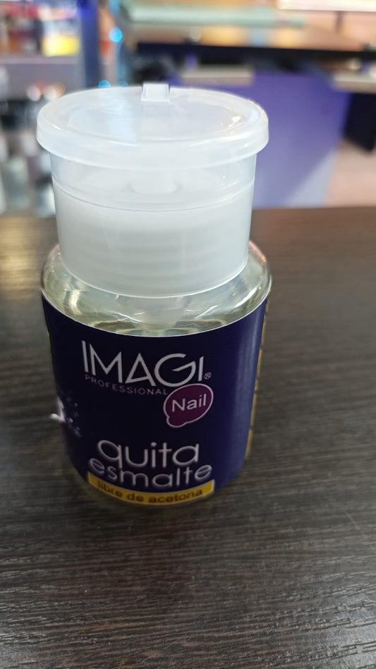 IMAGI NAIL Quitaesmalte libre de acetona 100ml.