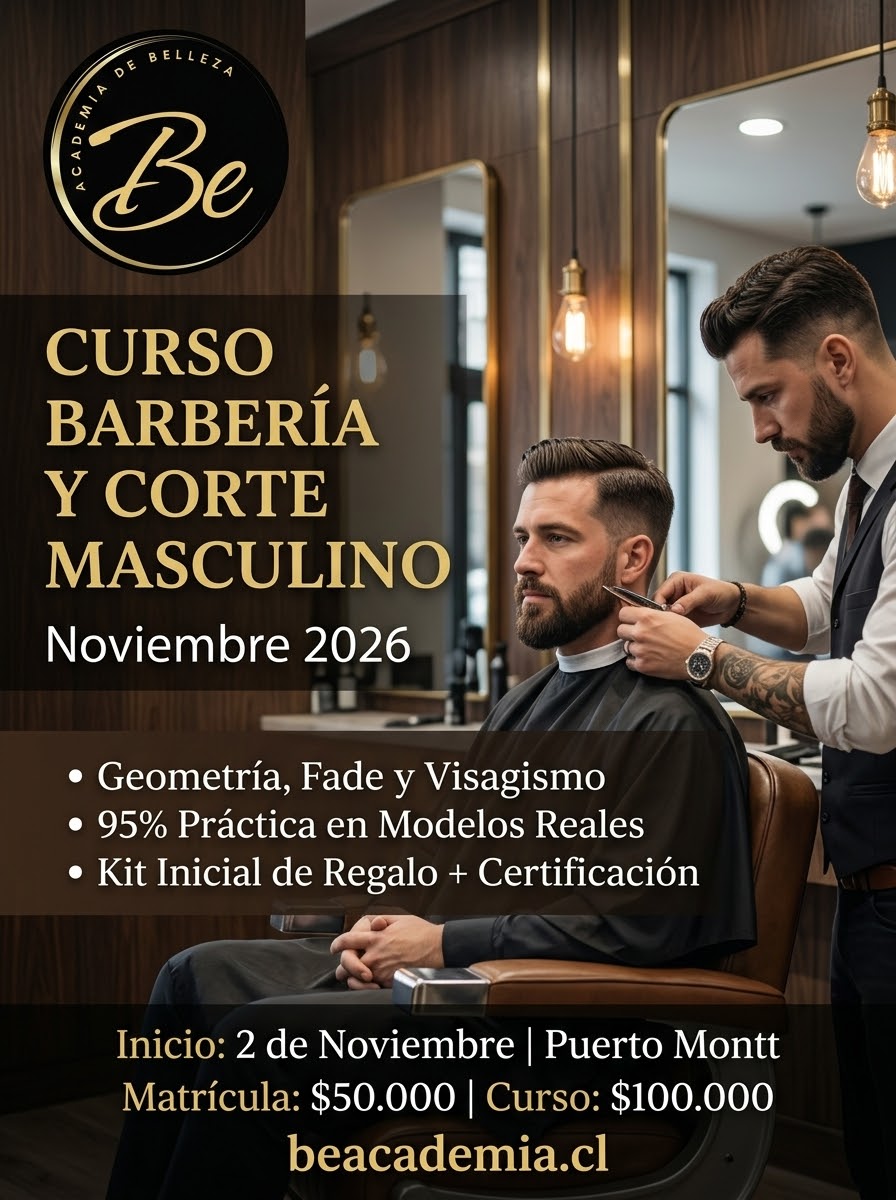Barbería y Corte Masculino | Noviembre 2026 · Matrícula