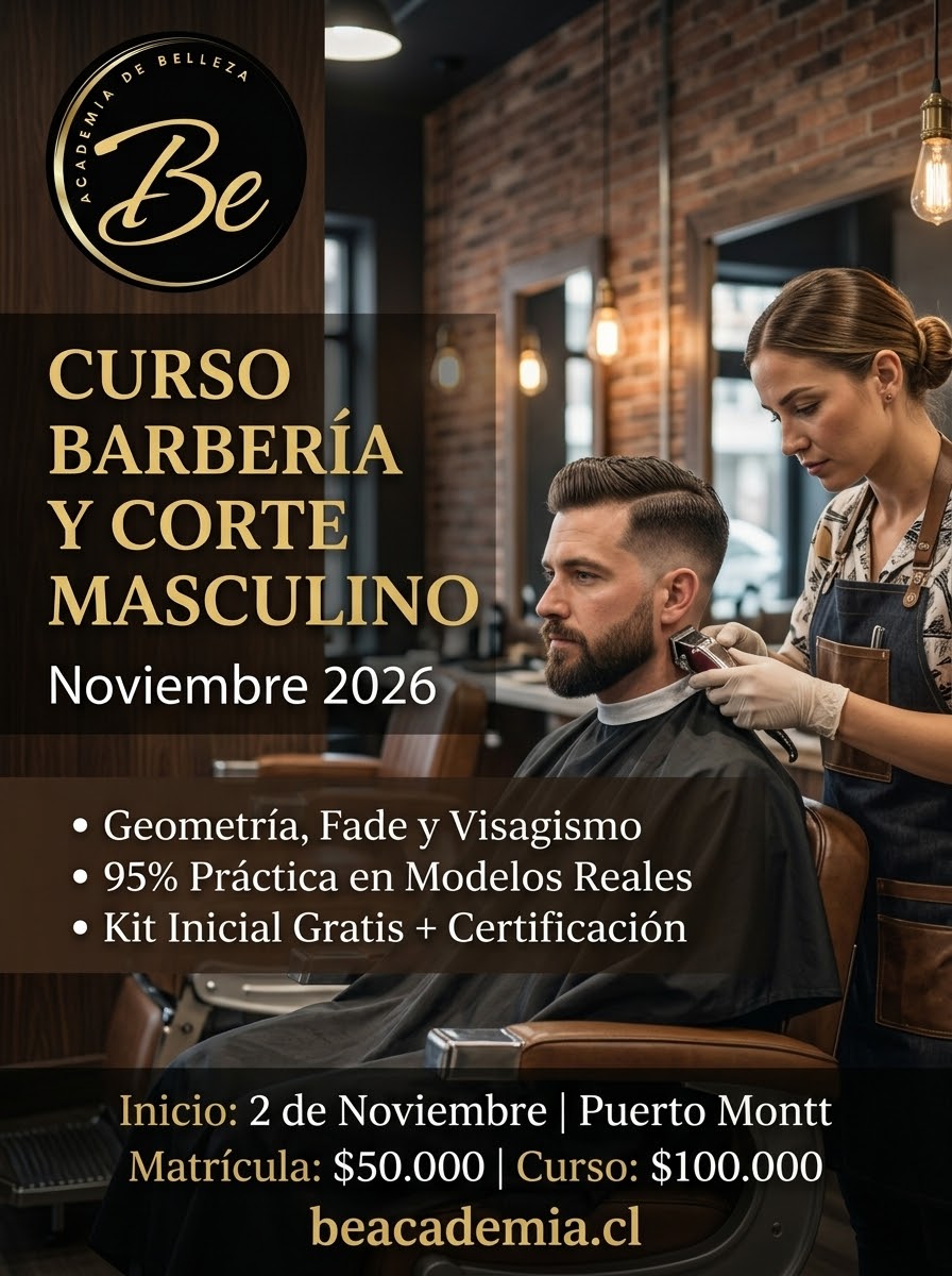 Barbería y Corte Masculino | Noviembre 2026 · Matrícula