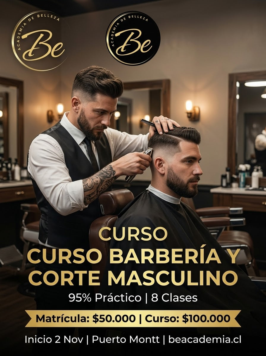 Barbería y Corte Masculino | Noviembre 2026 · Matrícula