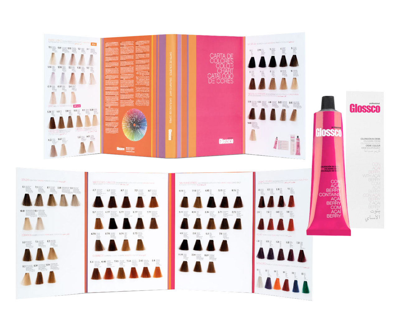 Coloración Permanente 100 ml. Glossco Profesional
