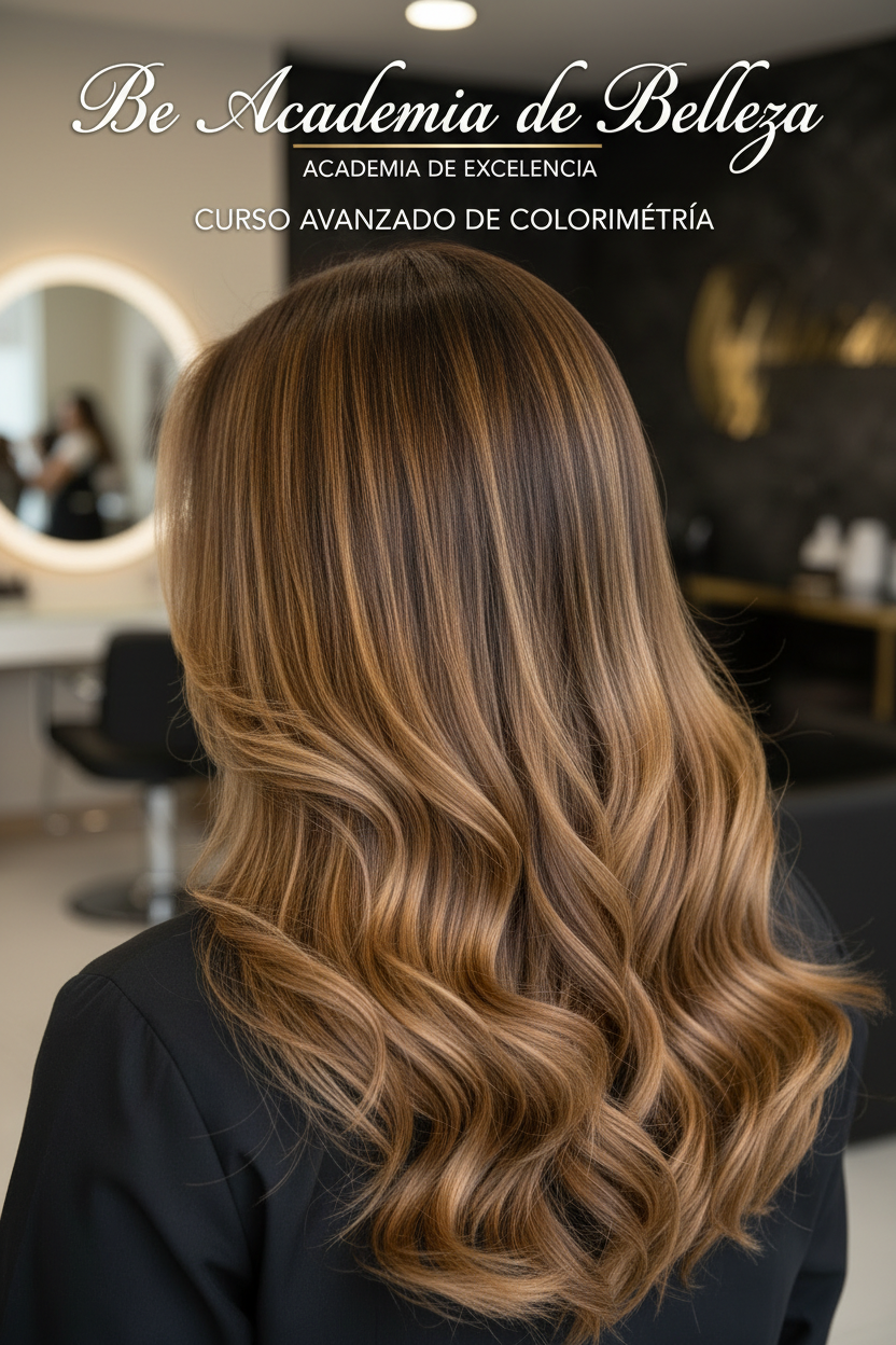 Colorimetría balayage