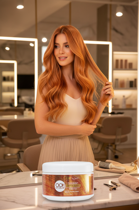 Copper Sunset salon