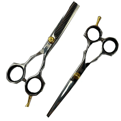 Set Tijeras Filo Navaja y Esculpidora + estuche de regalo