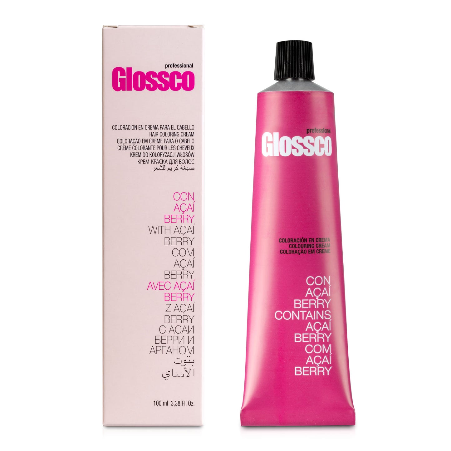 Coloración Permanente 100 ml. Glossco Profesional
