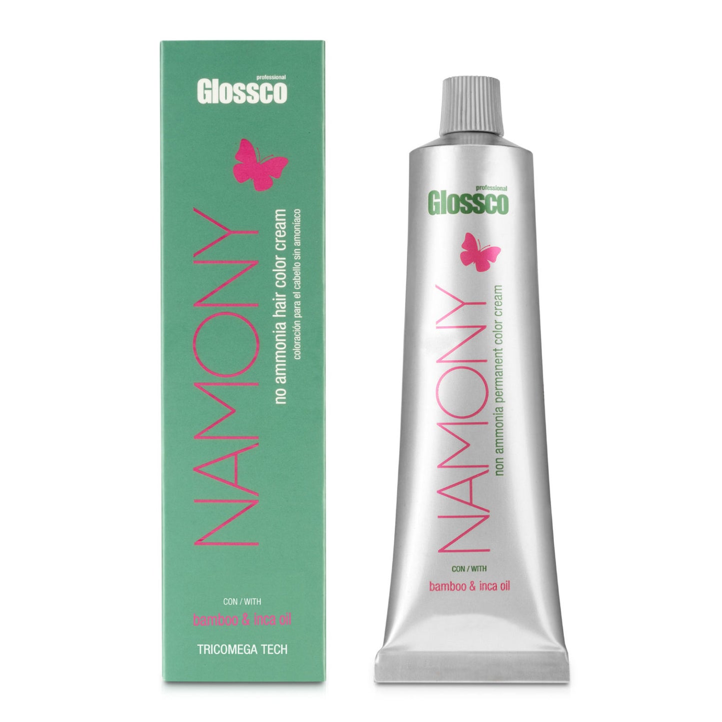 Coloración Permanente Namony 100 ml. Glossco Profesional